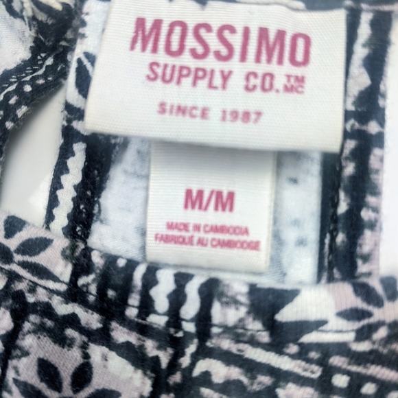 Mossimo Tribal Print Halter Racerback Dress Medium - Picture 6 of 7